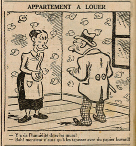 Le Petit Illustré 1936 - n°21 - Appartement à louer - 6 septembre 1936 - page 2