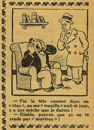 L'Epatant 1932 - n°1236 - page 11 - Dessin sans titre - 7 avril 1932