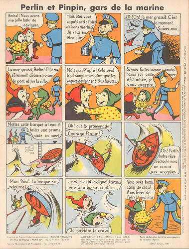 perlin et pinpin 1956 - n°2 - 28 octobre 1956 - page 8