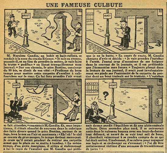 L'Epatant 1933 - n°1316 - page 10 - Une fameuse culbute - 19 octobre 1933