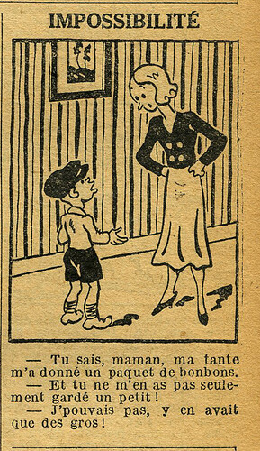 Le Petit Illustré 1934 - n°1538 - page 14 - Impossibilité - 1er avril 1934