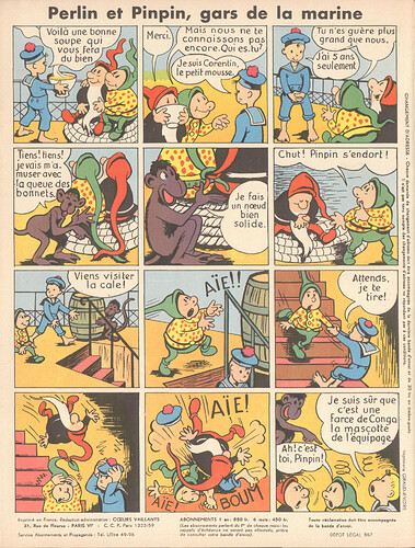 perlin et pinpin 1956 - n°6 - 25 novembre 1956 - page 8