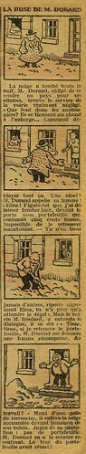 Cri-Cri 1927 - n°475 - page 2 - La ruse de M. Durand - 3 novembre 1927