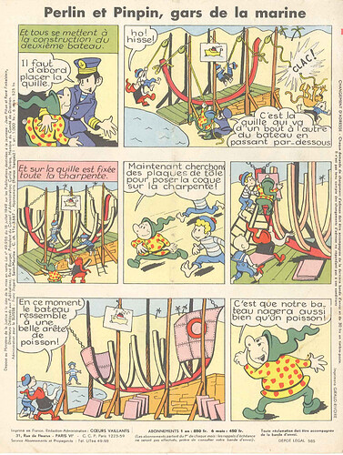 Perlin et Pinpin 1957 - n°44 - 3 novembre 1957 - page 8