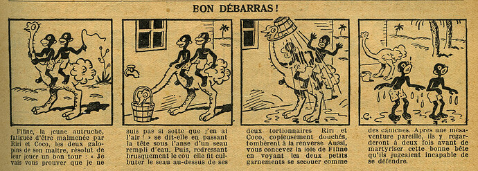 Le Petit Illustré 1932 - n°1431 - page 7 - Bon débarras - 13 mars 1932