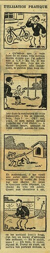 Le Petit Illustré 1930 - n°1326 - page 2 - Utilisation pratique - 9 mars 1930