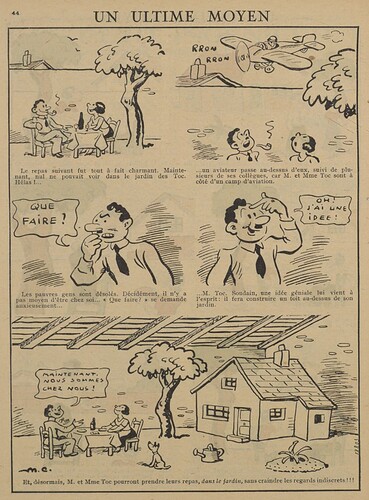 Guignol 1936 - n°39 - page 44 - Un ultime moyen - 27 septembre 1936