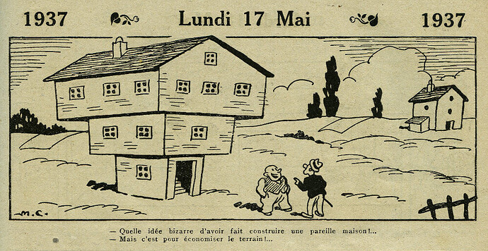 Almanach Vermot 1937 - 16 - Lundi 17 mai 1937