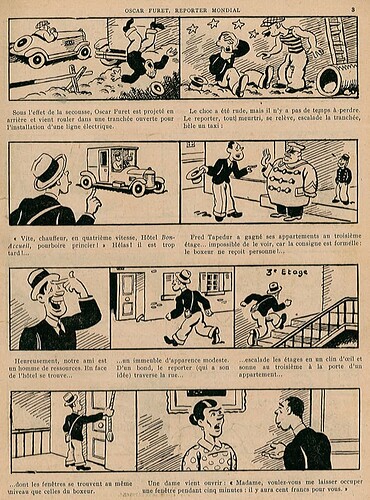 Guignol 1931 - n°179 - Oscar Furet, reporter mondial - 16 octobre 1931 - page 3