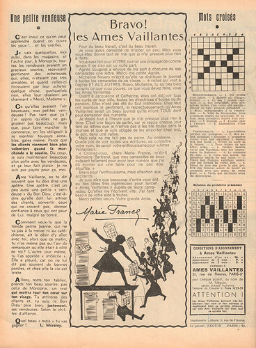 Ames Vaillantes 1937 - n°2 - 16  décembre 1937 - page 6