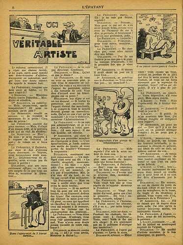 L'Epatant 1934 - n°1349 - page 6 - Un véritable artiste - 7 juin 1934