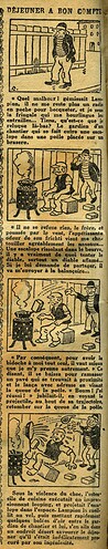 L'Epatant 1927 - n°1004 - page 2 - Déjeuner à bon compte - 27 octobre 1927