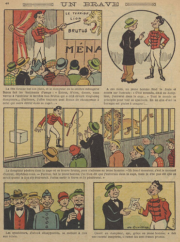 Guignol 1928 - n°99 - Un brave - 17 juin 1928 - page 46
