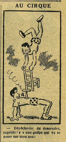 Le Petit Illustré 1930 - n°1352 - page 7 - Au cirque - 7 septembre 1930