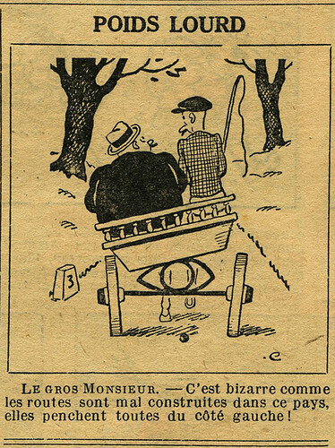 Le Petit Illustré 1932 - n°1440 - page 15 - Poids lourd - 15 mai 1932