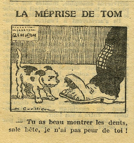 Cri-Cri 1930 - n°613 - page 6 - La méprise de Tom - 26 juin 1930