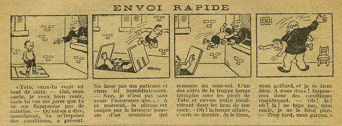 Cri-Cri 1928 - n°530 - page 14 - Envoi rapide - 22 novembre 1928
