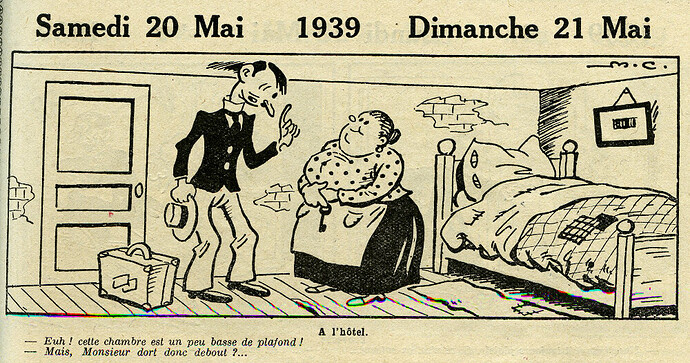 Almanach Vermot 1939 - 6 - Dimanche 21 mai 1939