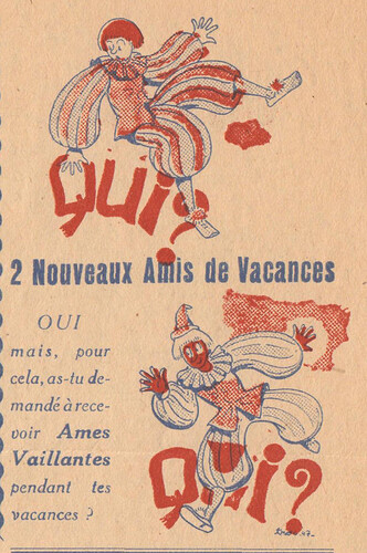 Ames Vaillantes en Equipe 1947 -n°7 - juillet 1947 - Publicité pour Ames Vaillantes - page 3