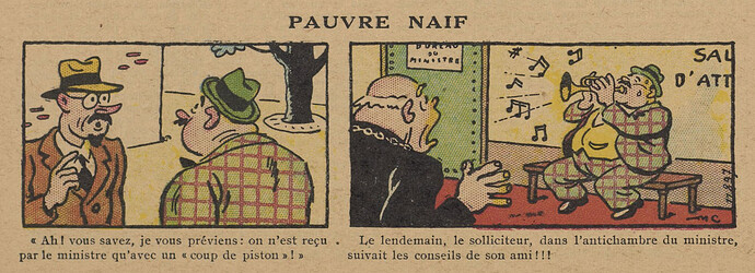 Guignol 1934 - n°50 - page 46 - Pauvre naïf - 16 décembre 1934