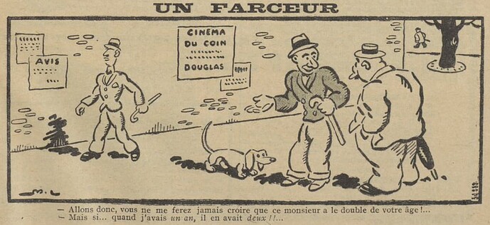 Guignol 1930 - n°142 - page 47 - Un farceur - 6 avril 1930
