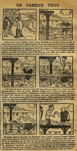 L'Epatant 1927 - n°989 - page 12 - Un fameux truc - 14 juillet 1927