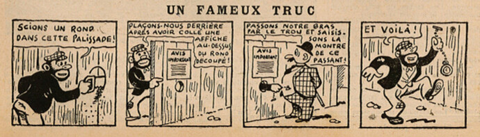 L'Epatant 1937 - n°1505 - Un fameux truc - 3 juin 1937 - page 14