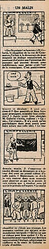 L'Epatant 1935 - n°1400 - Un malin - 30 mai 1935 - page 11