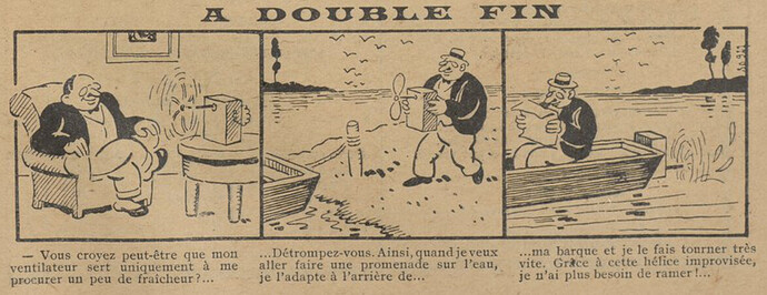 Guignol 1929 - n°122 - A double fin - 2 juin 1929 - page 47