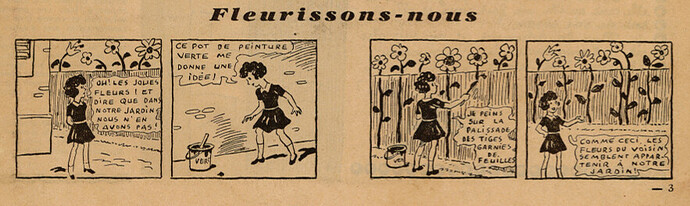 Ames Vaillantes 1938 - n°28 - 14 juillet 1938 - Fleurissons-nous - page 3