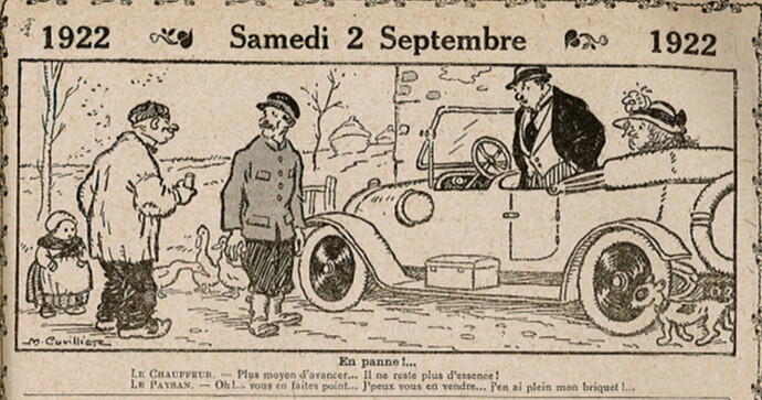 Almanach Vermot 1922 - 31 - Samedi 2 septembre 1922