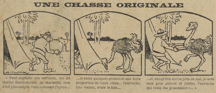 Guignol 1929 - n°124 - Une chasse originale - 7 juillet 1929 - page 36