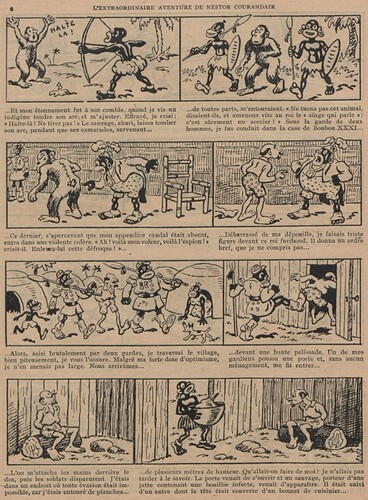 Guignol 1933 - n°252 - L'extraordinaire aventure de Nestor Courandair - 30 juillet 1933 - page 6