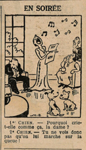 Le Petit Illustré 1935 - n°1581 - En soirée - 27 janvier 1935 - page 2