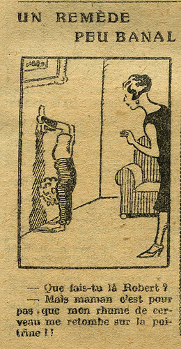 Cri-Cri 1928 - n°488 - page 11 - Un remède peu banal - 2 février 1928