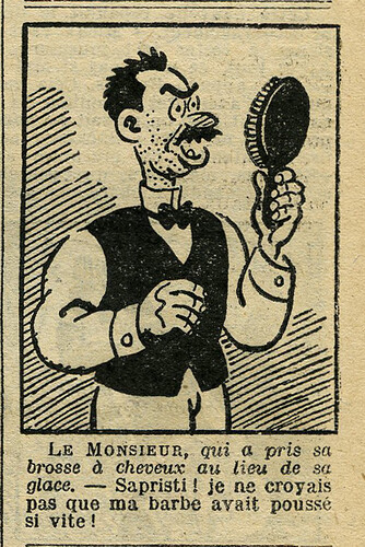 Le Petit Illustré 1933 - n°1492 - page 7 - Dessin sans titre - 14 mai 1933