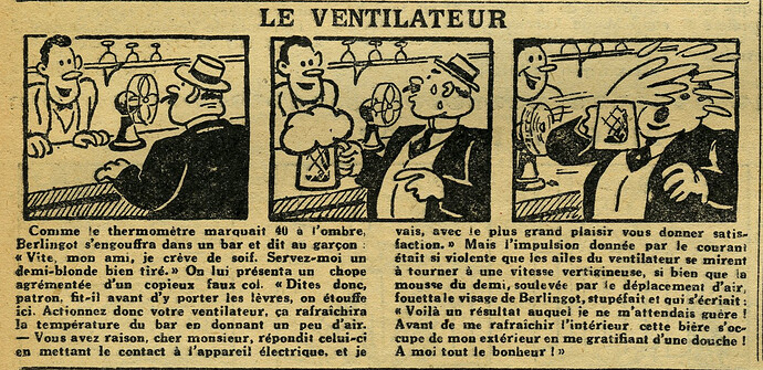 L'Epatant 1933 - n°1311 - page 14 - Le ventilateur - 14 septembre 1933