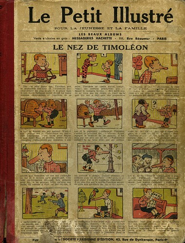 Le Petit Illustré 1934 - Album - Le nez de Timoléon - couverture