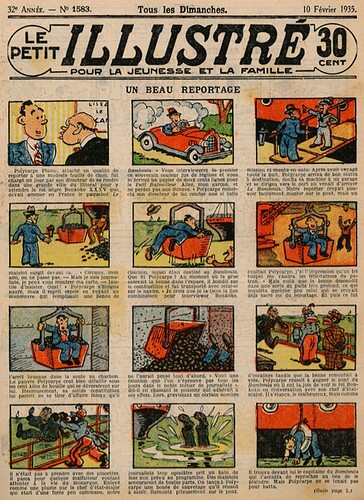 Le Petit Illustré 1935 - n°1583 - Un beau reportage - 10 février 1935 - page 1