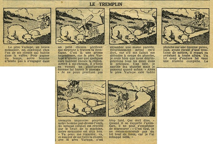 Le Petit Illustré 1931 - n°1399 - page 7 - Le tremplin - 2 août 1931