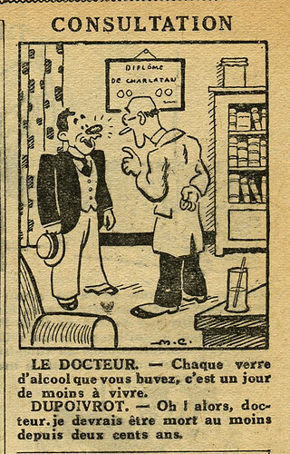 L'Epatant 1933 - n°1303 - page 10 - Consultation - 20 juillet 1933