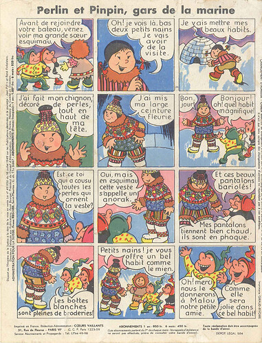 Perlin et Pinpin 1957 - n°9 - 3 mars 1957 - page 8