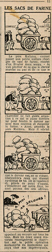 Le Petit Illustré 1935 - n°1614 - page 13 - Les sacs de farine - 15 septembre 1935