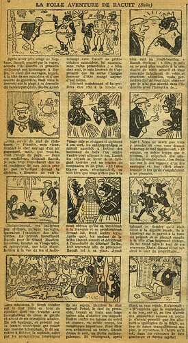 Le Petit Illustré 1926 - n°1150 - La folle aventure de RACUIT - 6 juin 1926 - page 2