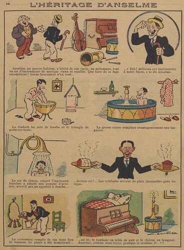 Guignol 1931 - n°178 - L'héritage d'Anselme - 4 octobre 1931 - page 14