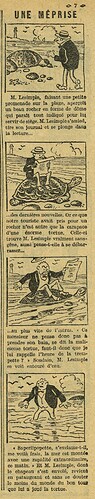 Le Petit Illustré 1928 - n°1230 - page 7 - Une méprise - 6 mai 1928