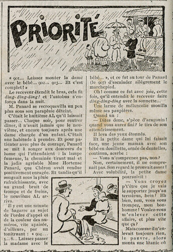 Almanach Vermot 1932 - 11 - Priorité - Dimanche 6 mars 1932
