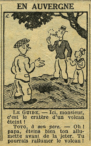 Le Petit Illustré 1931 - n°1397 - page 7 - En Auvergne - 19 juillet 1931