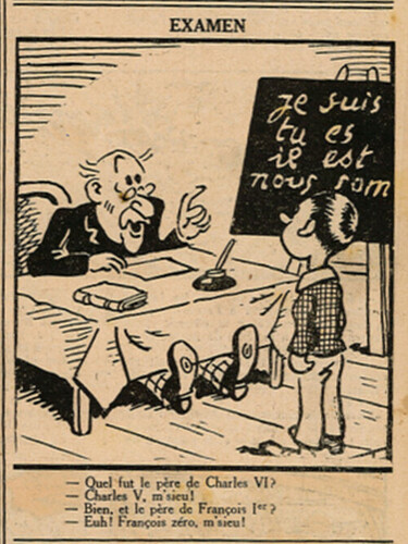 Le Petit Illustré 1936 - n°10 - Examen - 21 juin 1936 - page 3