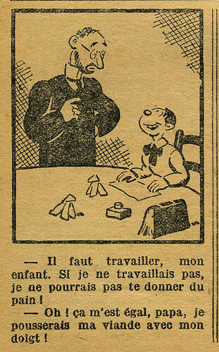 Le Petit Illustré 1932 - n°1426 - page 14 - Dessin sans titre - 7 février 1932